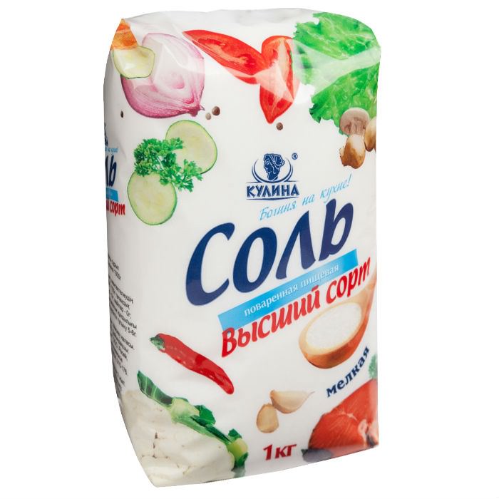 Кулина соль 1кг мелкая