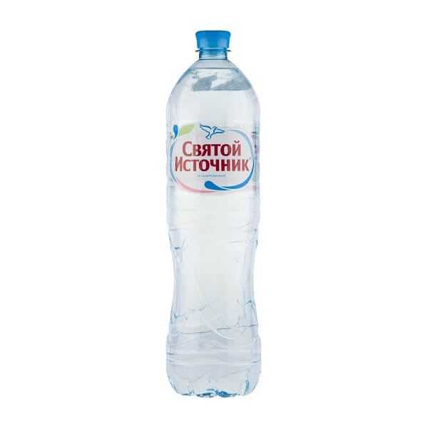 Вода Святой источник 1л газ. пэт