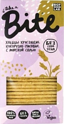 Хлебцы Байт 150г кукурузно-рисовые с морской солью