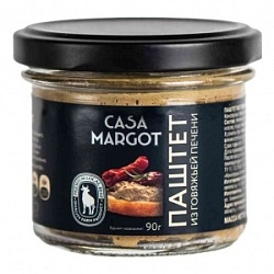 Паштет Каса Маргот 90г из Говяжьей печени