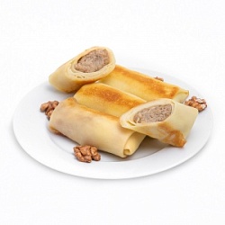 Блинчики с мясом обжареные вес.