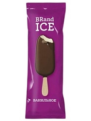 Мороженое BRandICE 70г Эскимо Ванильное