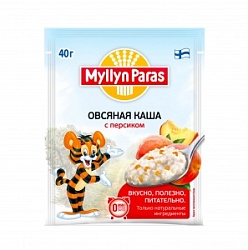 Каша Мюллюн Парас Тигренок 40г овсяная с Персиком