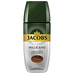 Кофе Монарх Милиграно 90г субл. c добав. жар. молот.ст/б