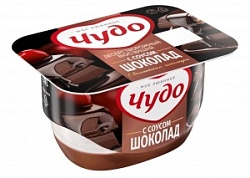 Творожок Чудо 100г Вишня-Шоколад 4,4% ван