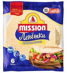 Лепёшки Миссион 250г Оригинальные