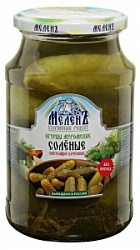 Огурцы Меленъ 900г Муромские бочковые