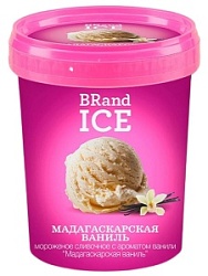 Мороженое BRandICE 0,25кг Мадагаскарская ваниль Десерты мира