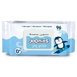 Салфетки Joonies 96шт влажные детские c витамином Е (клапан)