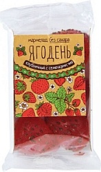 СК Мармелад Ягодень клубничный с семенами чиа 140г 8шт.в кор.