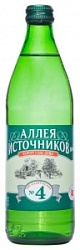 Вода Аллея Источников 0,5 л минеральная №4 стекло евро