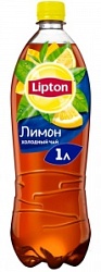 Напиток Липтон 1,0л Холодный чай Лимон пэт