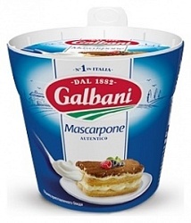 Сыр Гальбани 250г Маскарпоне 80%