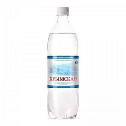Вода Крым 1л мин столовая сл/газ Крымская пэт