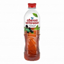 Напиток Святой Источник 1,0л Черный чай Смородина негаз пэт